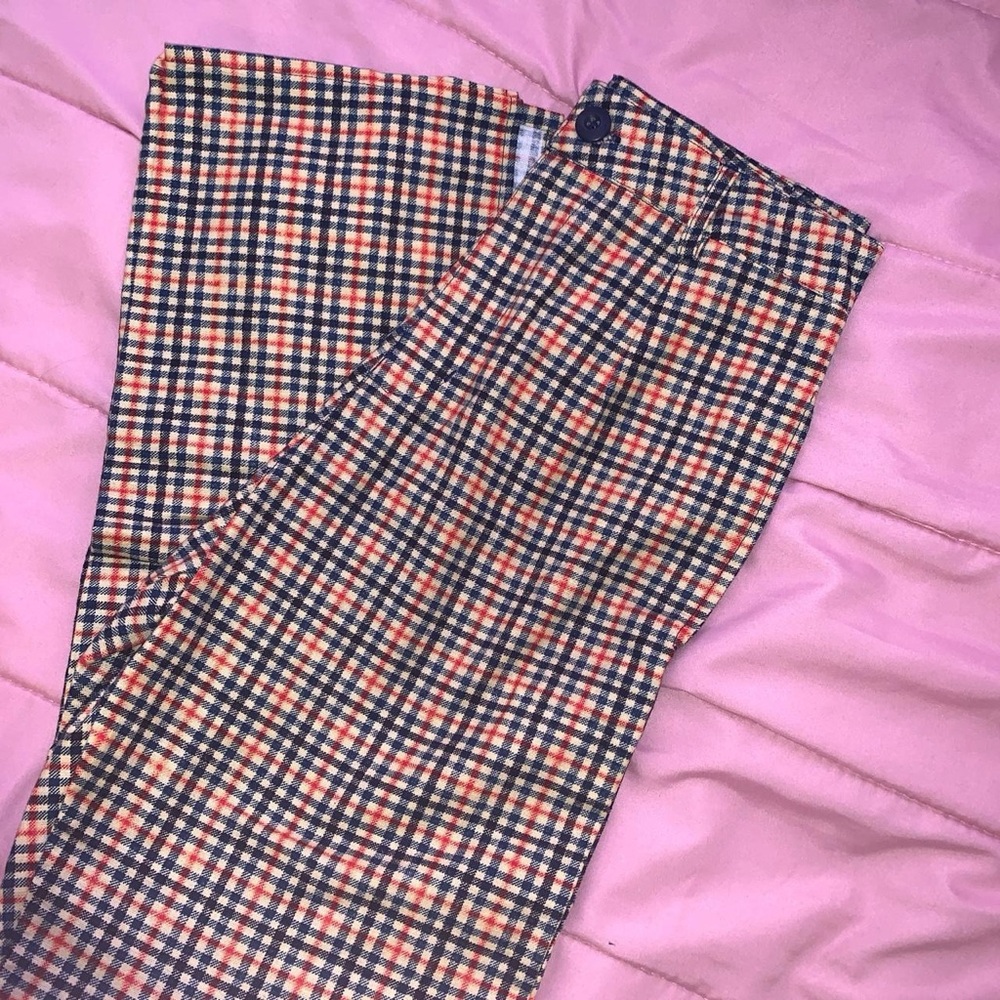 Motel Rocks plaid pants - Picture 3 of 4